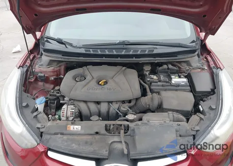 2014 Hyundai Elantra Se from USA, damaged, VIN 5NPDH4AE8EH540282